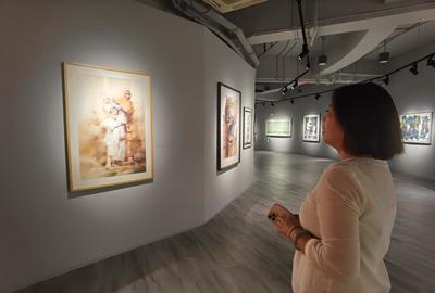 笔墨绘新篇 丹青颂华章——2022上海水彩粉画作品展在长宁隆重开展